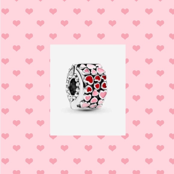 Pandora Jewelry - Pandora Burst of Love Clip- Retired